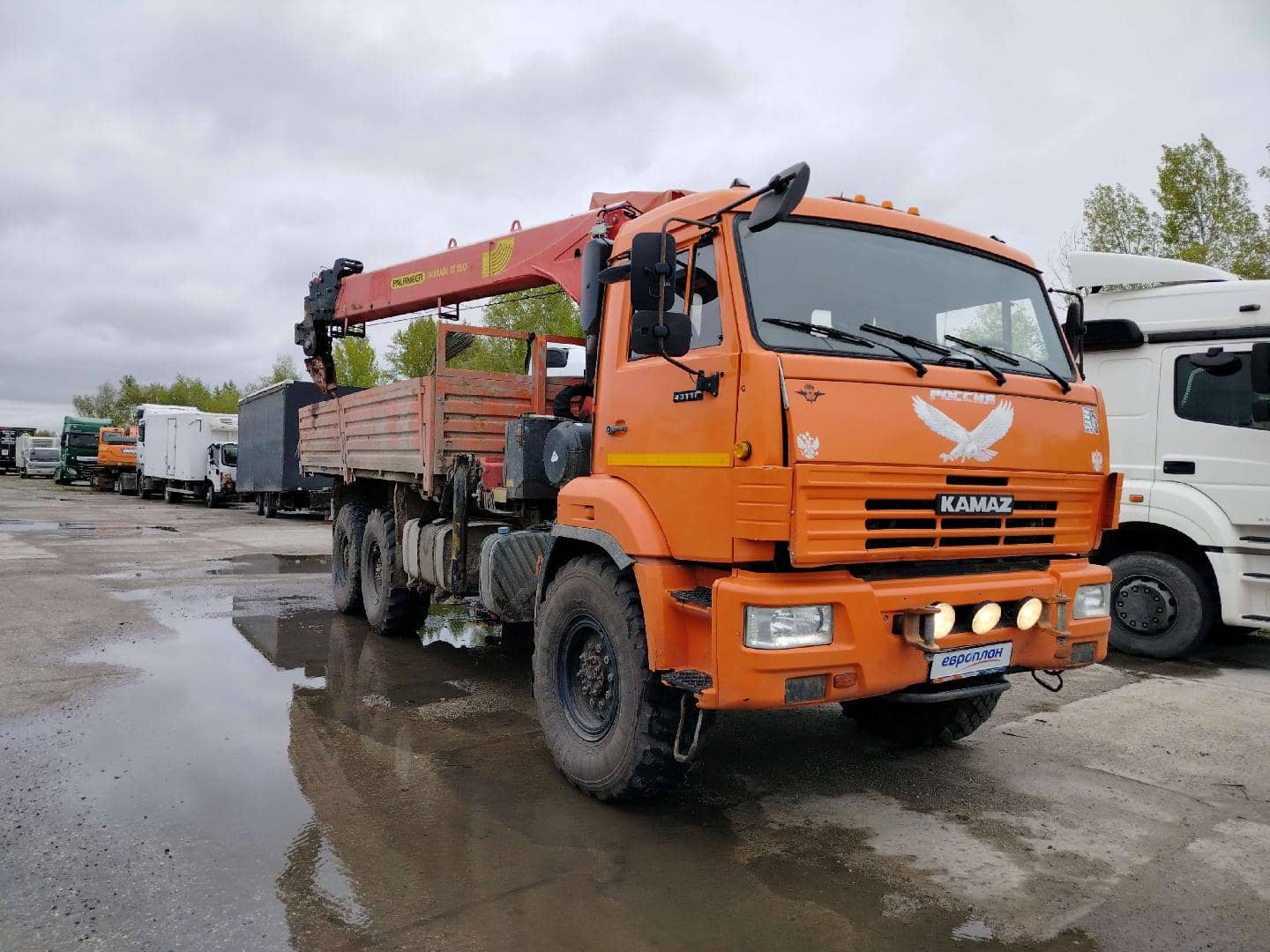 КАМАЗ 43118-3027-50(E5),  93 826 км, 2021 года в лизинг