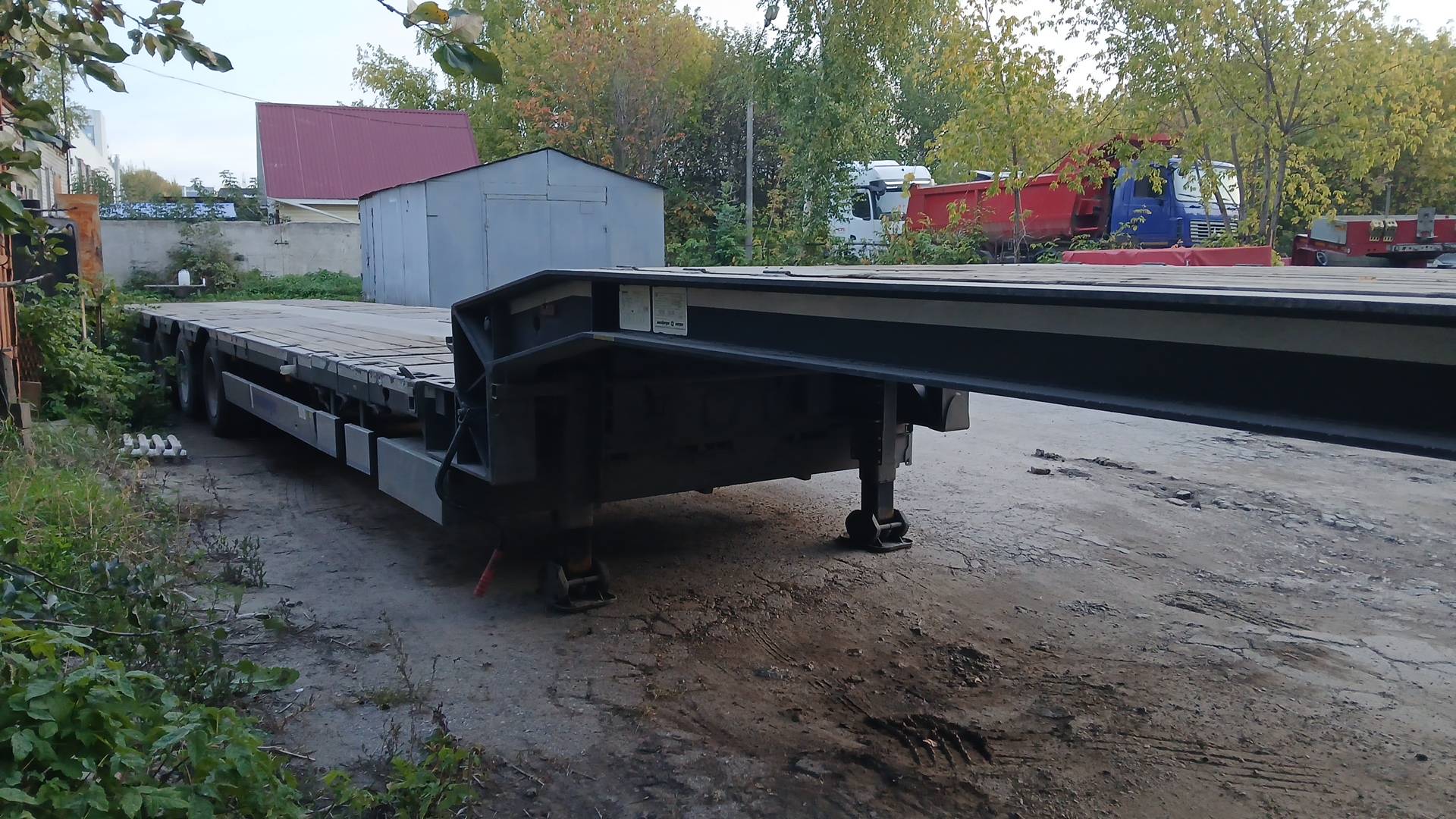 НОВТРАК Meusburger Тяжеловоз низкорамный раздвижной, ТP-480, 2023 года в лизинг