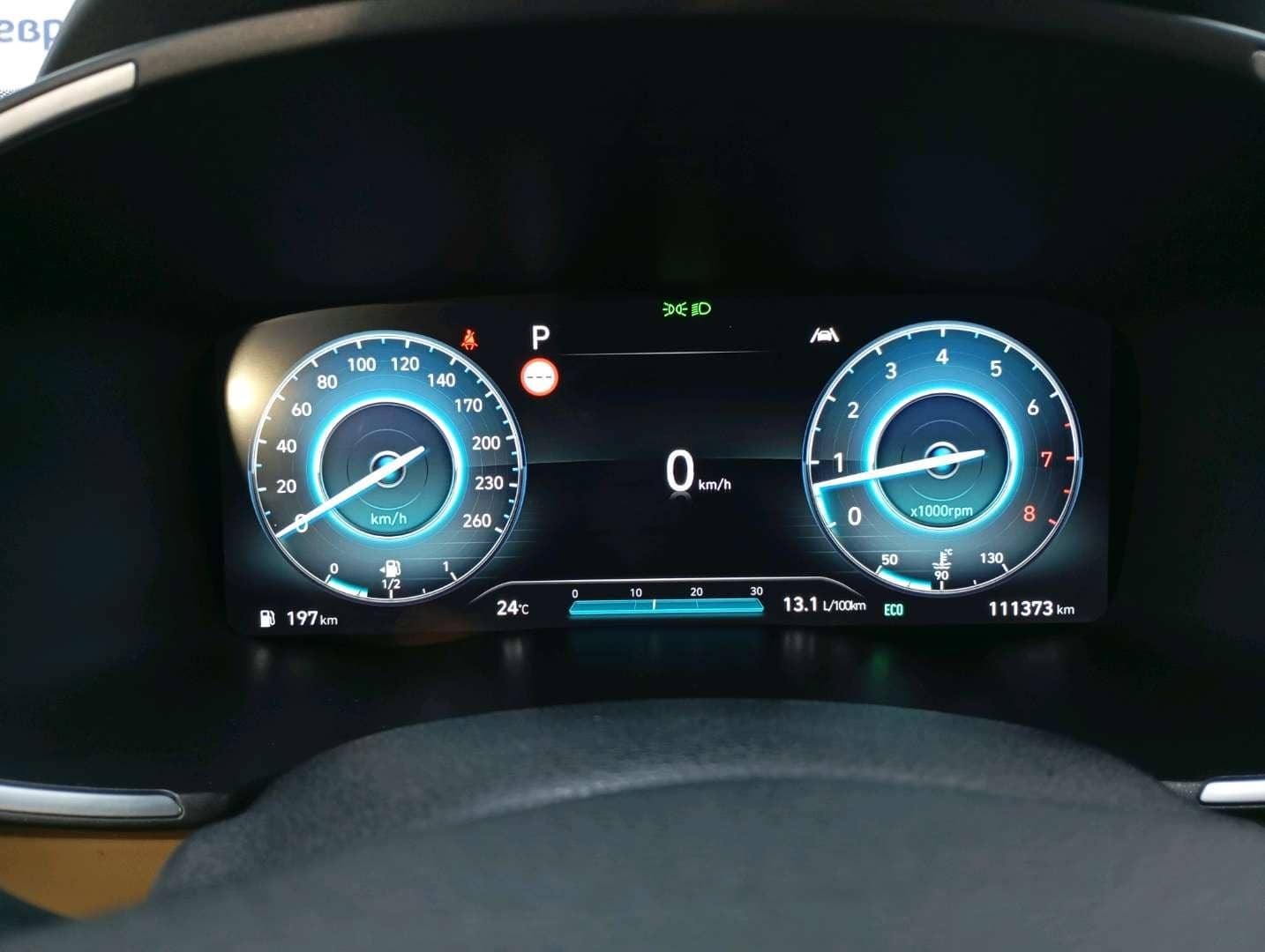 Hyundai Santa Fe,  111 373 км, 2022 года в лизинг