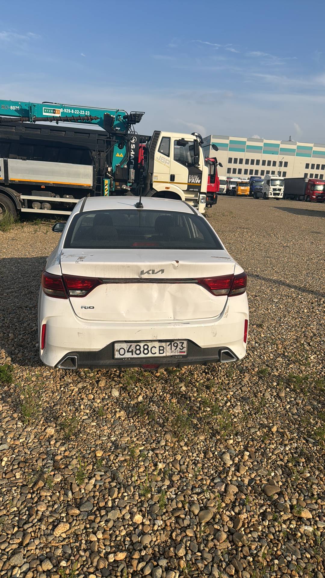 KIA Rio,  171 655 км, 2022 года в лизинг