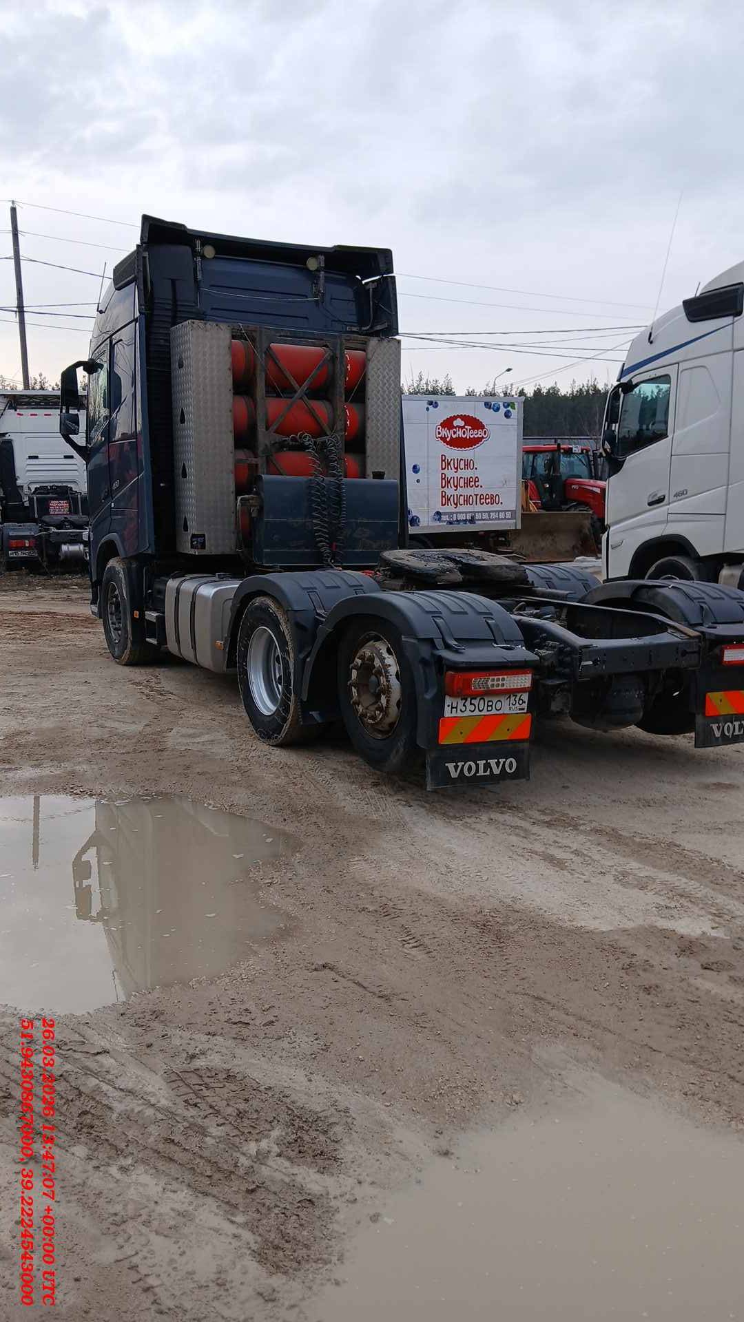 Volvo FH 460 6x2 (FH),  1 368 697 км, 2019 года в лизинг
