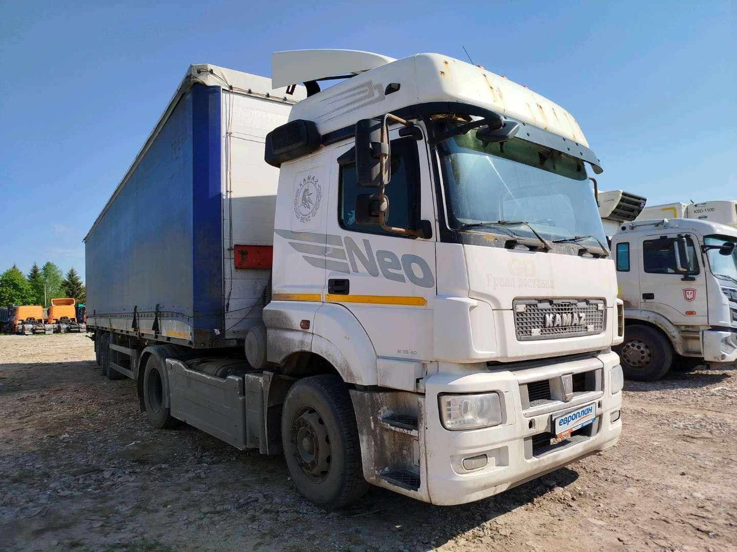 КАМАЗ 5490-022-87(S5)NEO,  1 178 222 км, 2016 года в лизинг