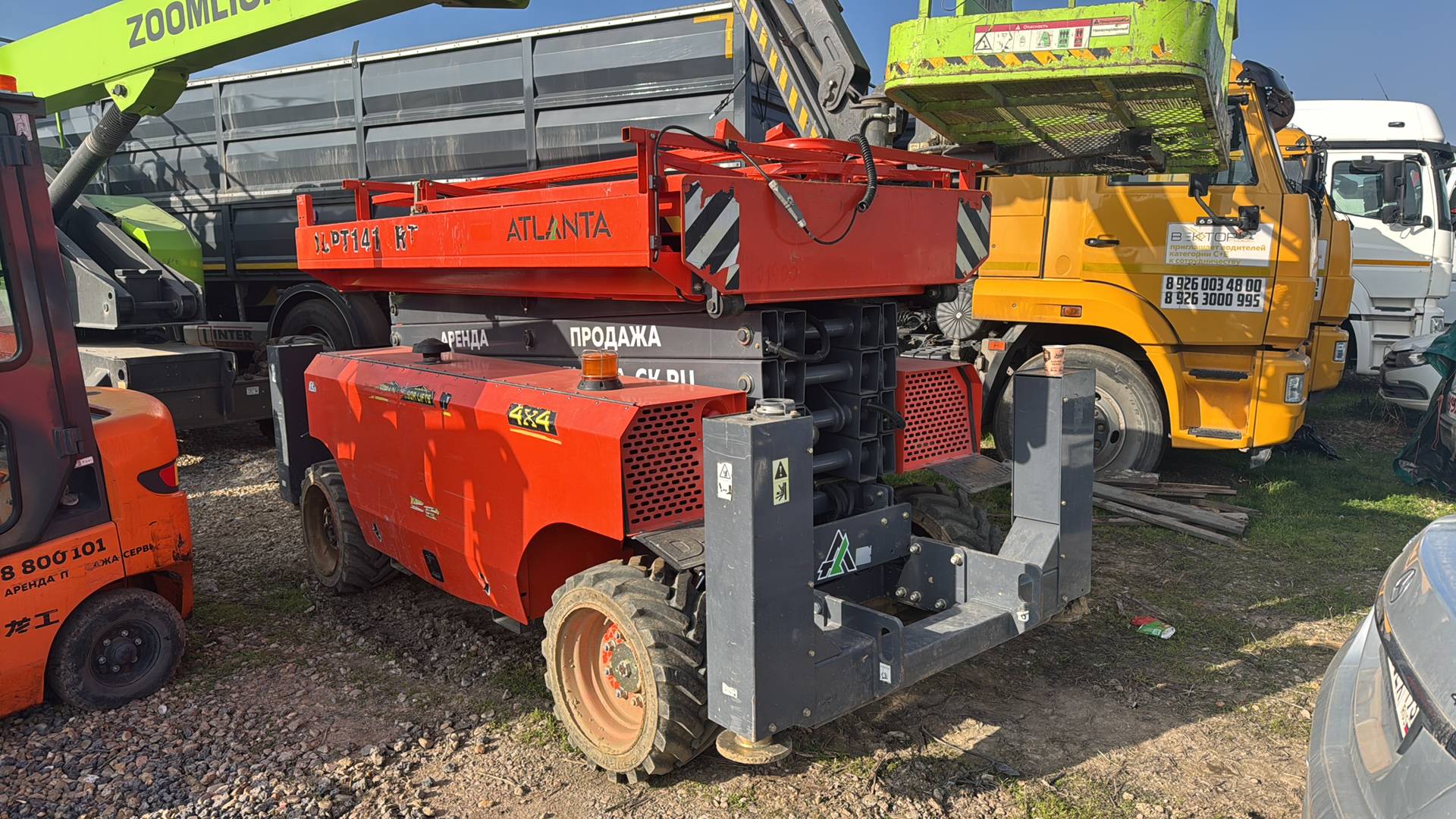 Dingli JCPT1418RT Самоходный ножничный подъемник, 2023 года в лизинг