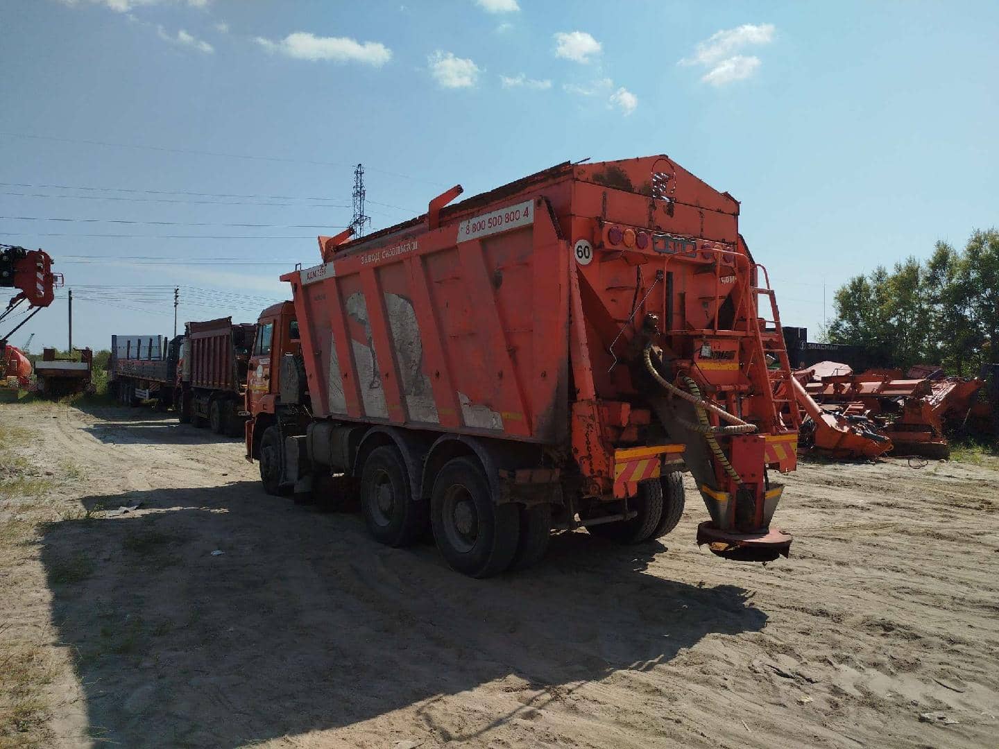 КАМАЗ 6520-53(E5),  99 391 км, 2023 года в лизинг