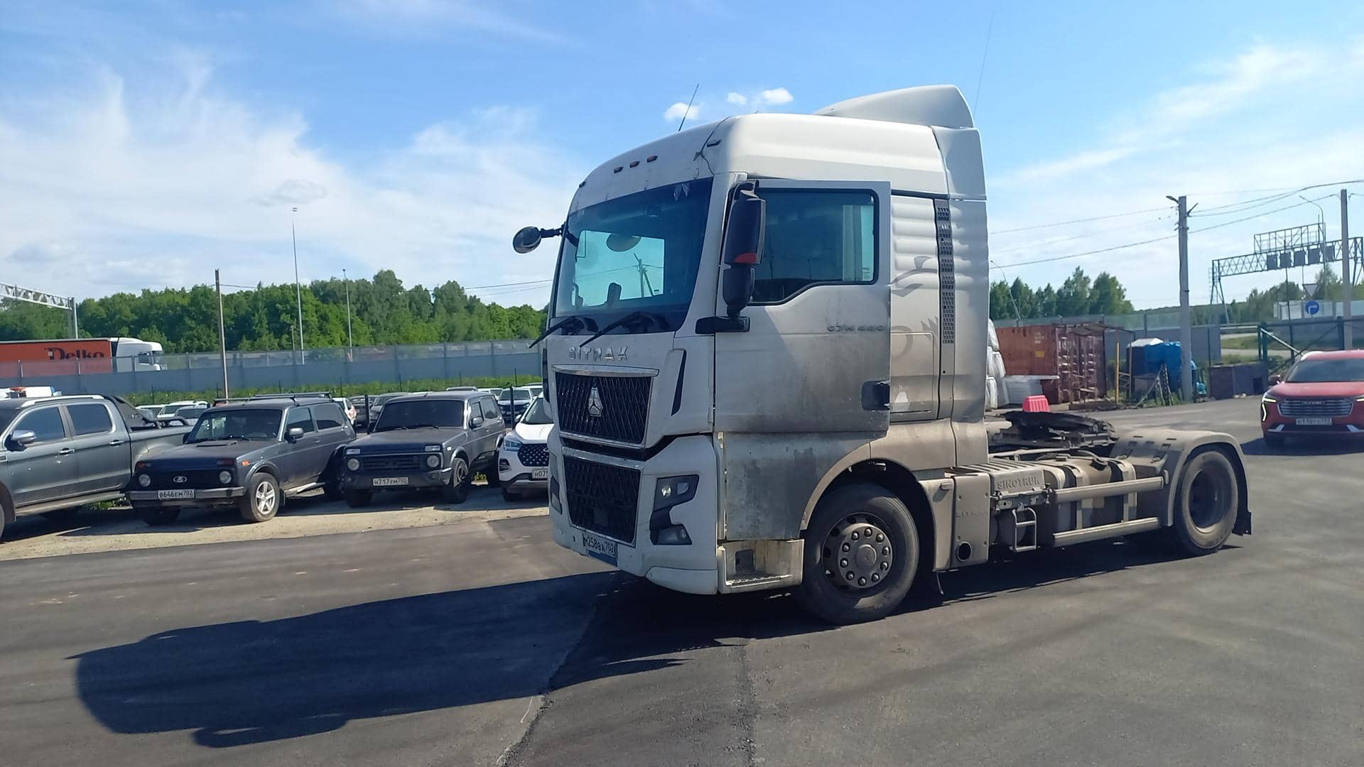 Sitrak C7H MAX ZZ4186V391HE,  298 516 км, 2023 года в лизинг