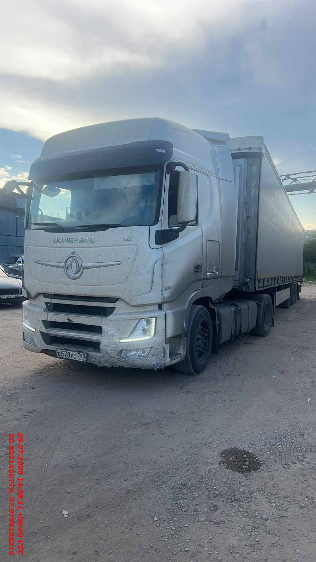 DongFeng GX DFH4180 4x2,  605 569 км, 2023 года в лизинг