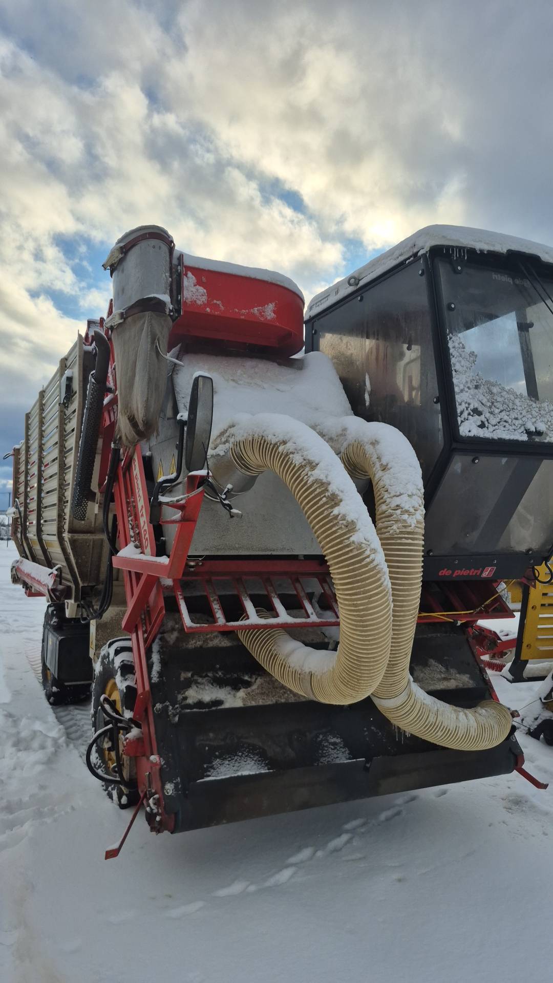 DE PIETRI FR140DT/S EN Самоходная машина для уборки шпината