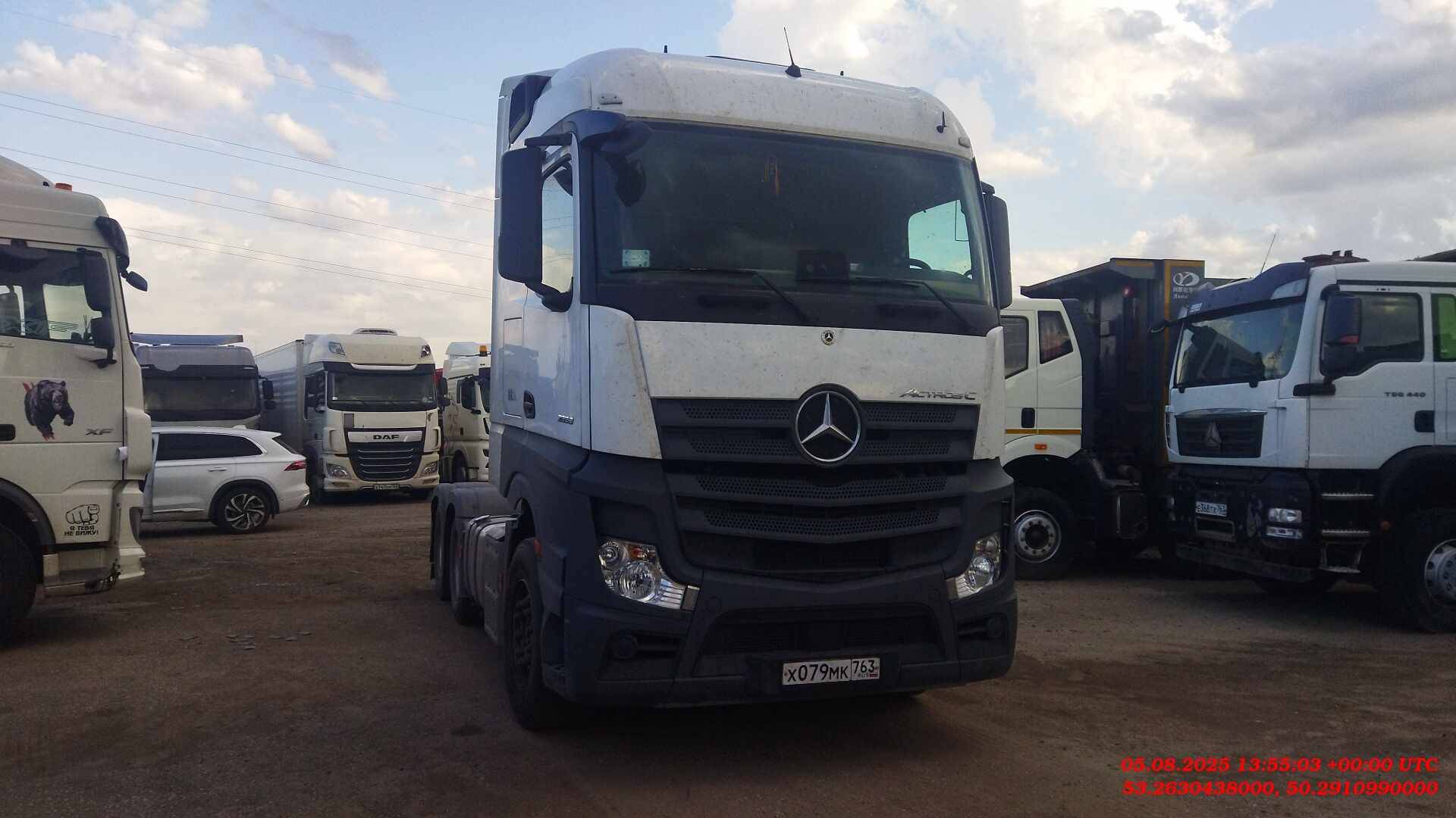 Mercedes-Benz Actros C 2658 6X4 (StreamSpace),  81 907 км, 2022 года в лизинг