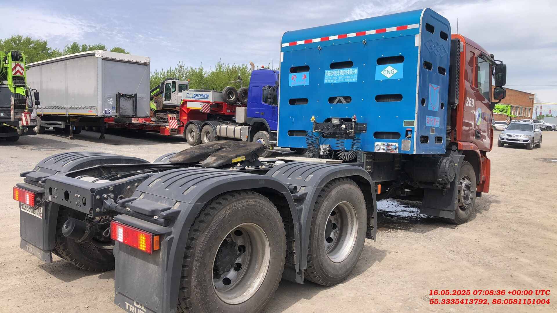 C&C Trucks N332T 6x4 CNG,  7 213 км, 2023 года в лизинг