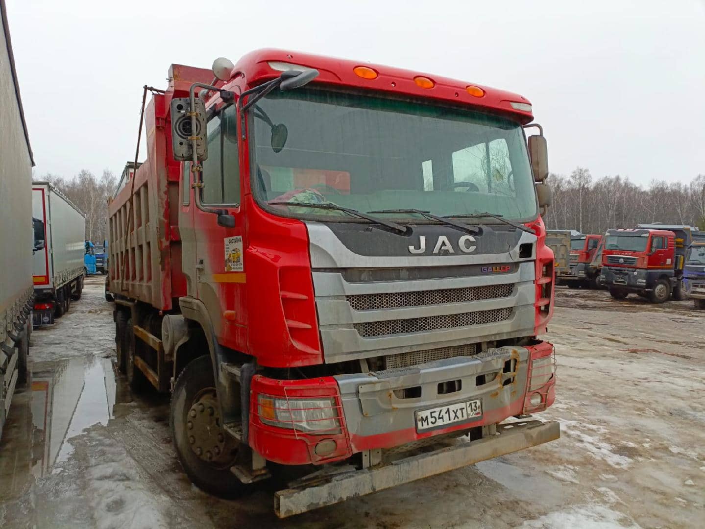 JAC N350 6x4,  39 427 км, 2022 года