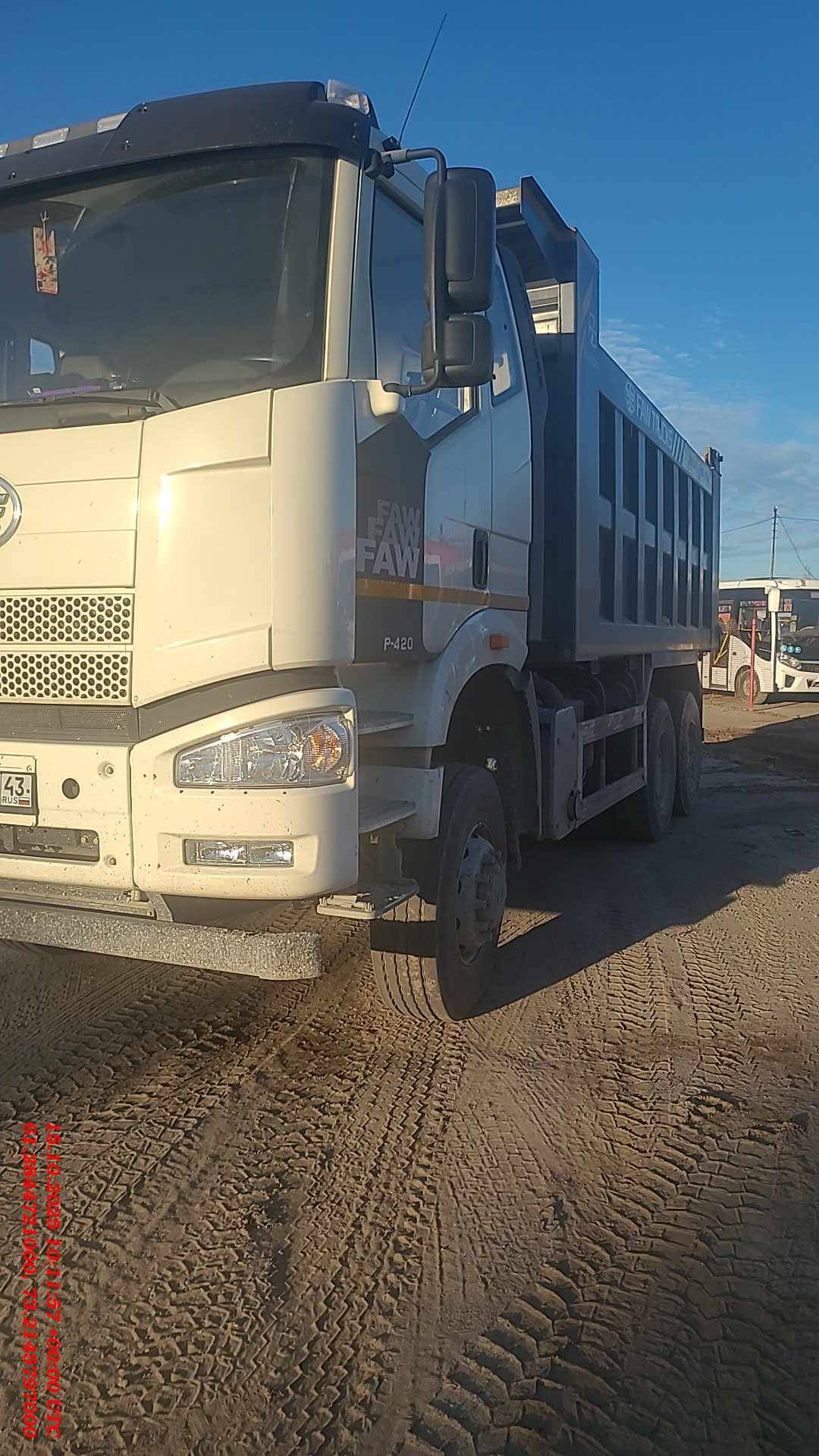 FAW CA3250P66K24L1TE5 6x6,  13 707 км, 2023 года в лизинг