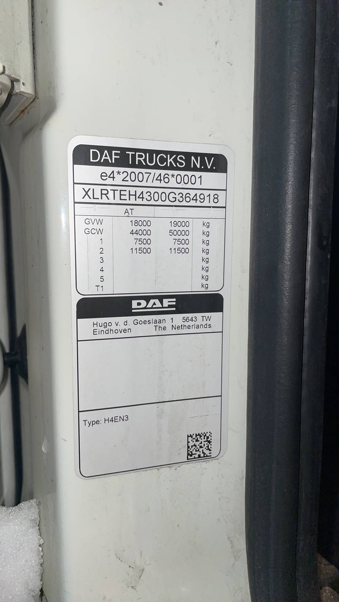 DAF XF 480 FT 4x2 (Space Cab),  553 012 км, 2021 года в лизинг