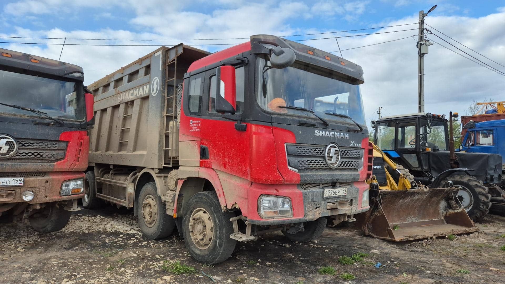 Shacman SX33186V366,  693 452 км, 2023 года в лизинг