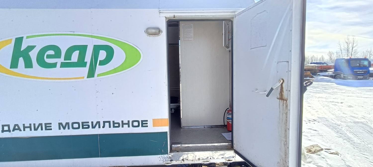 Кедр (Заводоуковский  машиностроительный завод)  КЕДР 4470 Вагон-дом (сушилка с душевой) Лот 000007554