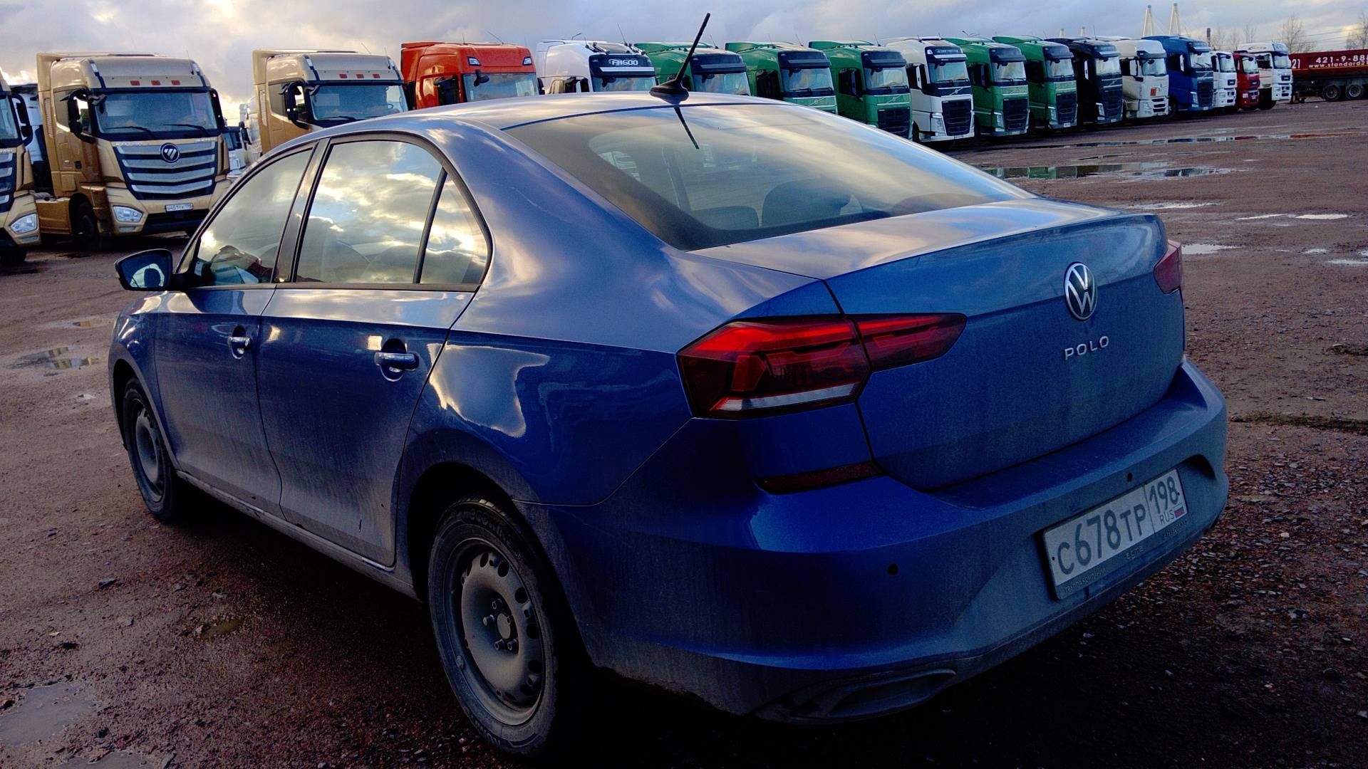 Volkswagen Polo,  160 000 км, 2020 года в лизинг