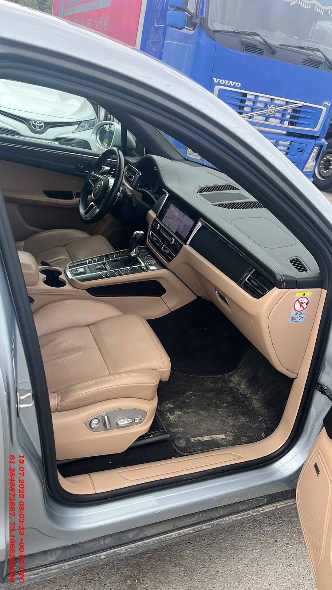 Porsche Macan,  97 791 км, 2021 года в лизинг
