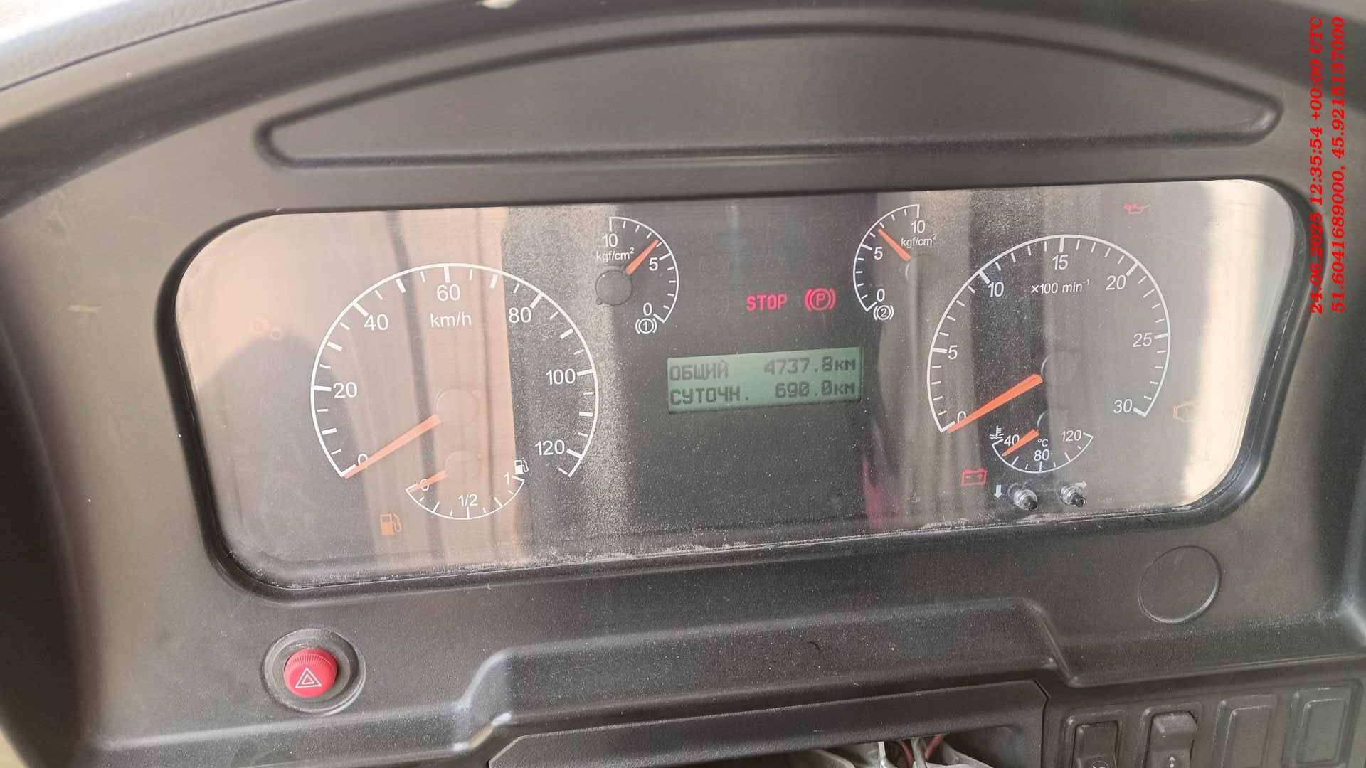 ГАЛИЧАНИН КС-55713-1В-4 KAMAZ-65115 (6х4) (Е5) г/п 25т. стрела 31м. (ОВОИД),  4 737 км, 2023 года в лизинг