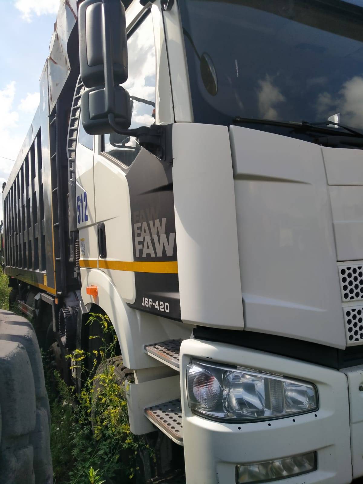 FAW CA3310P66K24T4E4 8x4 (E4),  128 206 км, 2022 года в лизинг