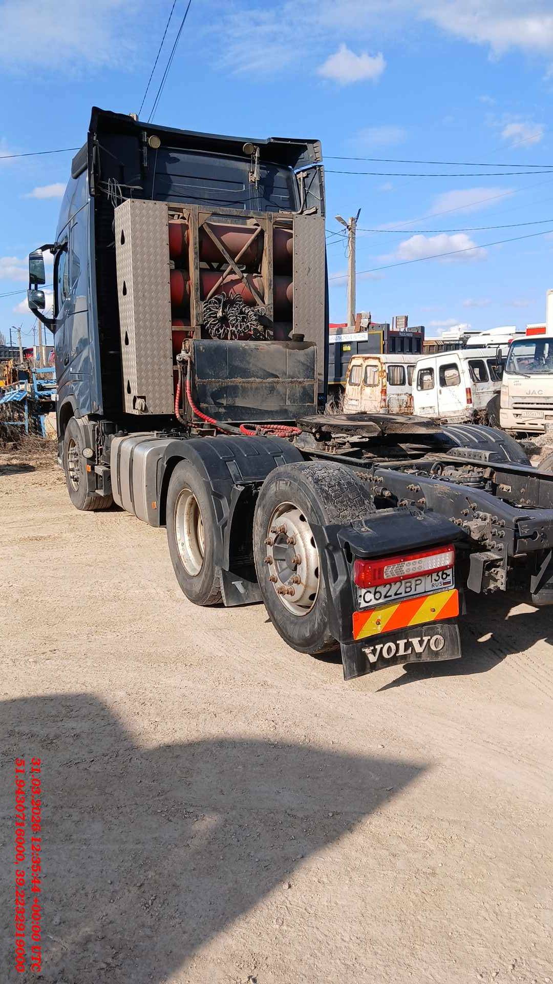 Volvo FH 460 6x2 (FH),  1 321 428 км, 2019 года в лизинг