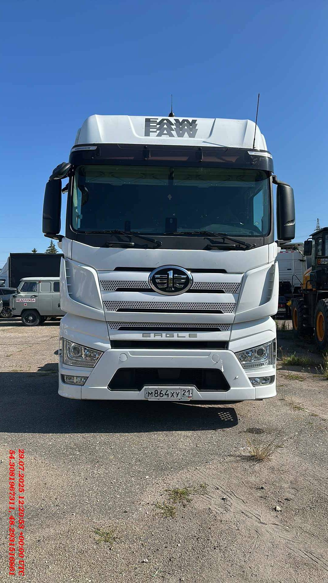 FAW CA4180P77K25E5 4x2,  129 993 км, 2023 года в лизинг