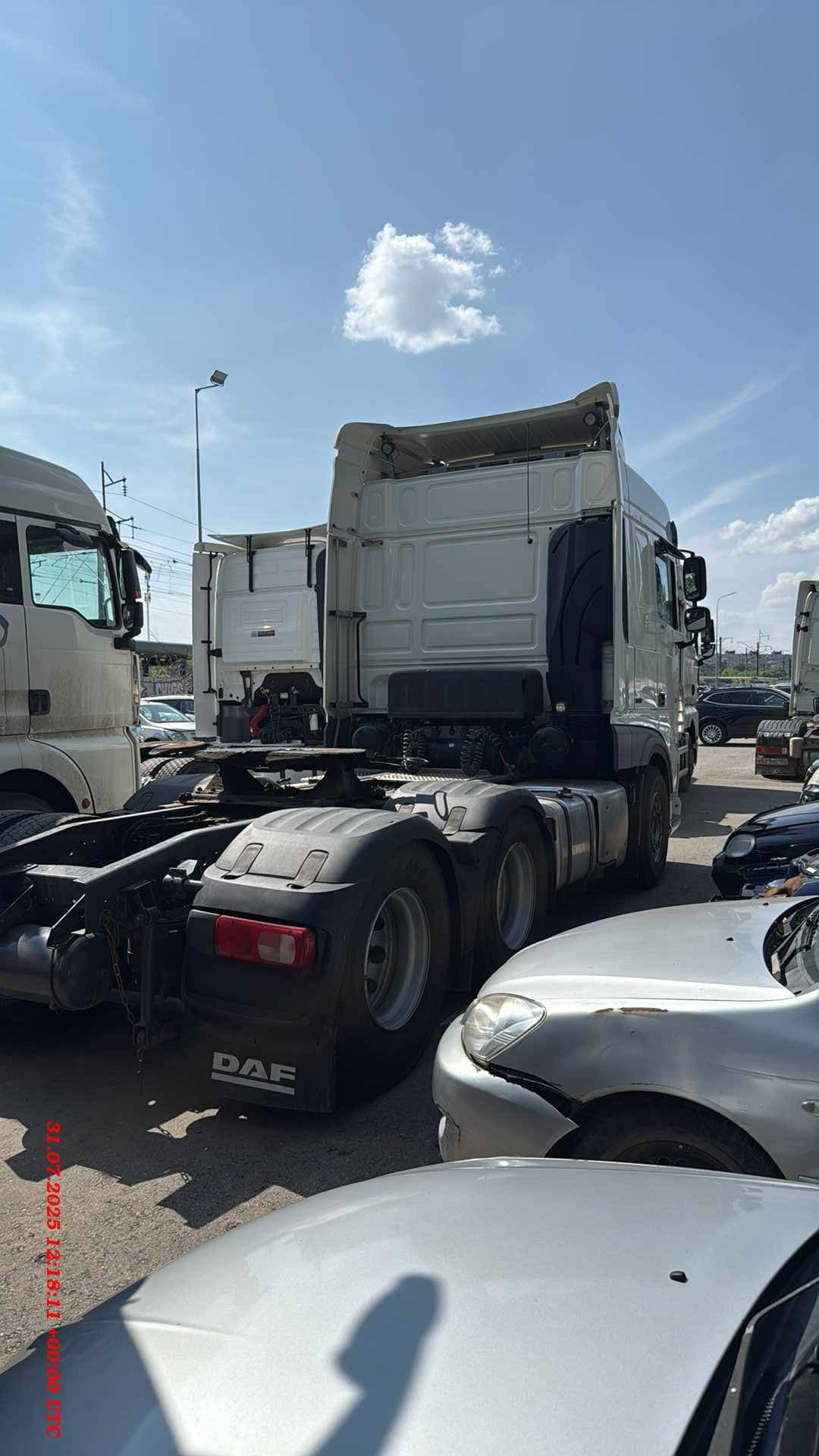 DAF XF 480 FTT 6x4 (Space Cab),  521 920 км, 2021 года в лизинг