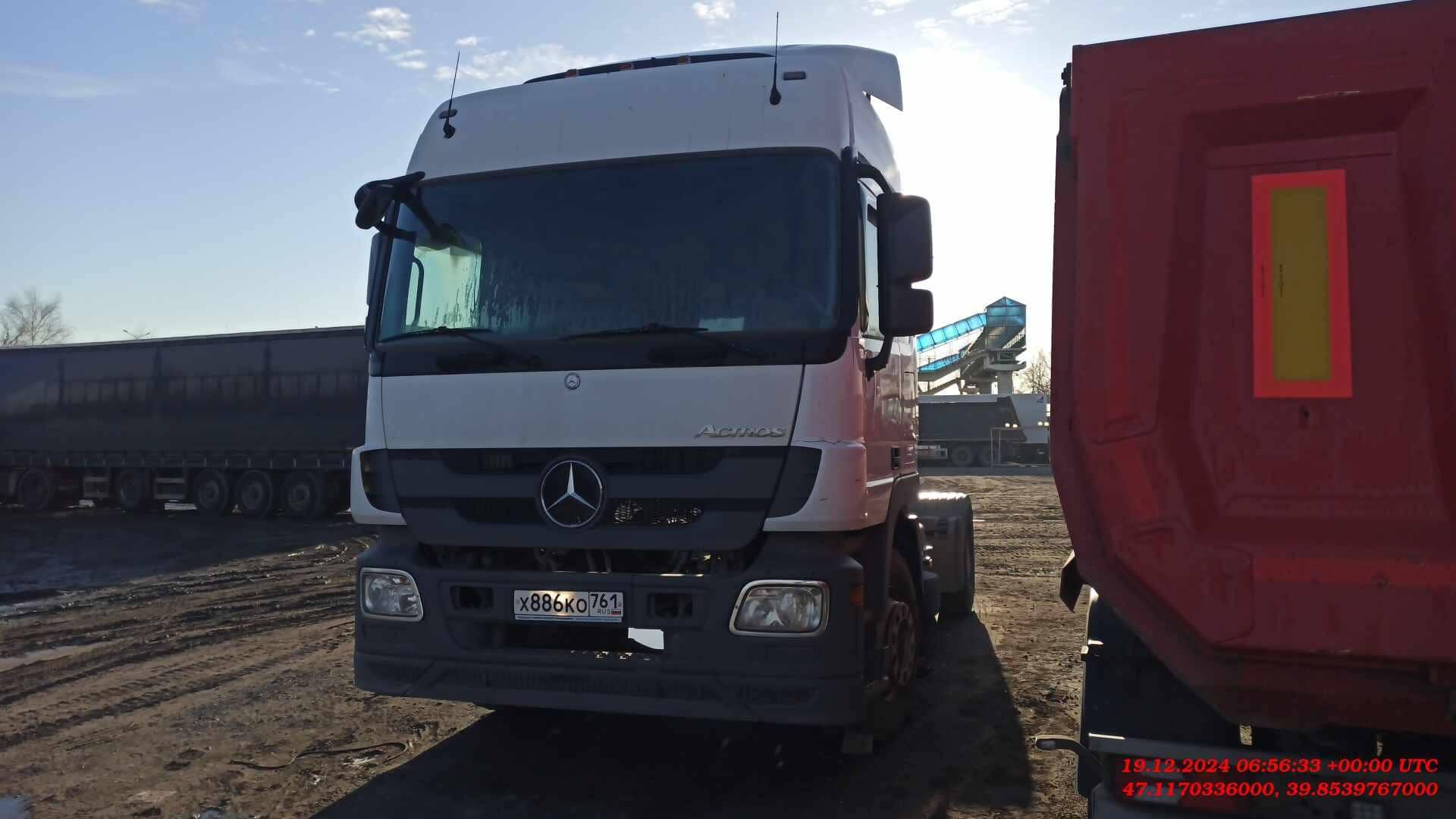 Mercedes-Benz Actros 3 1844 LS 4x2 (Megaspace),  696 089 км, 2018 года