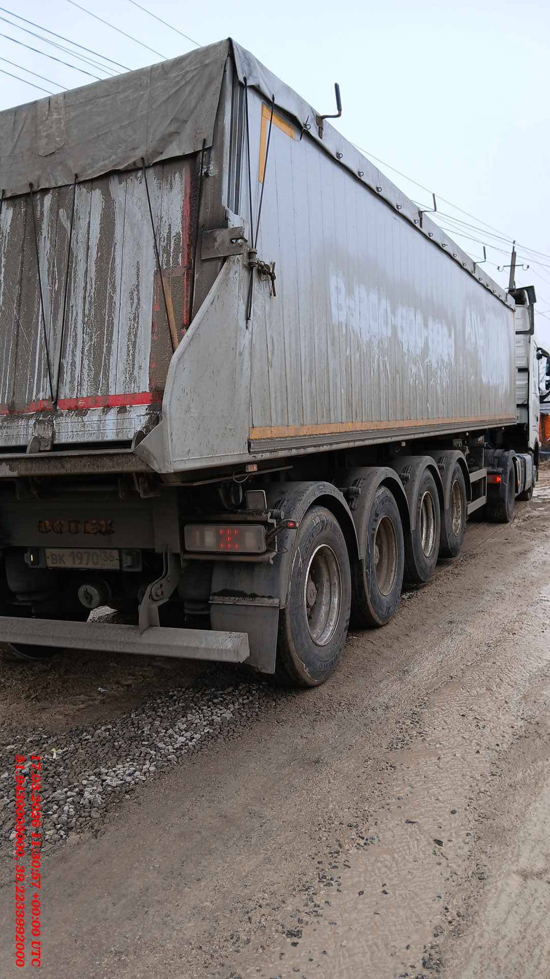 BODEX Самосвальный KIS 4WA1 40 м³, 2023 года в лизинг