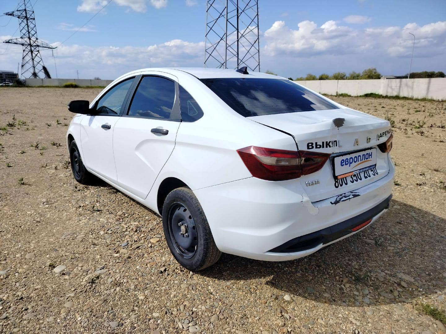 Lada Vesta седан,  106 373 км, 2023 года в лизинг
