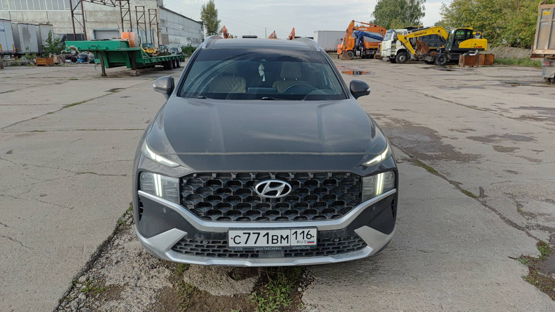 Hyundai Santa Fe,  90 106 км, 2022 года в лизинг