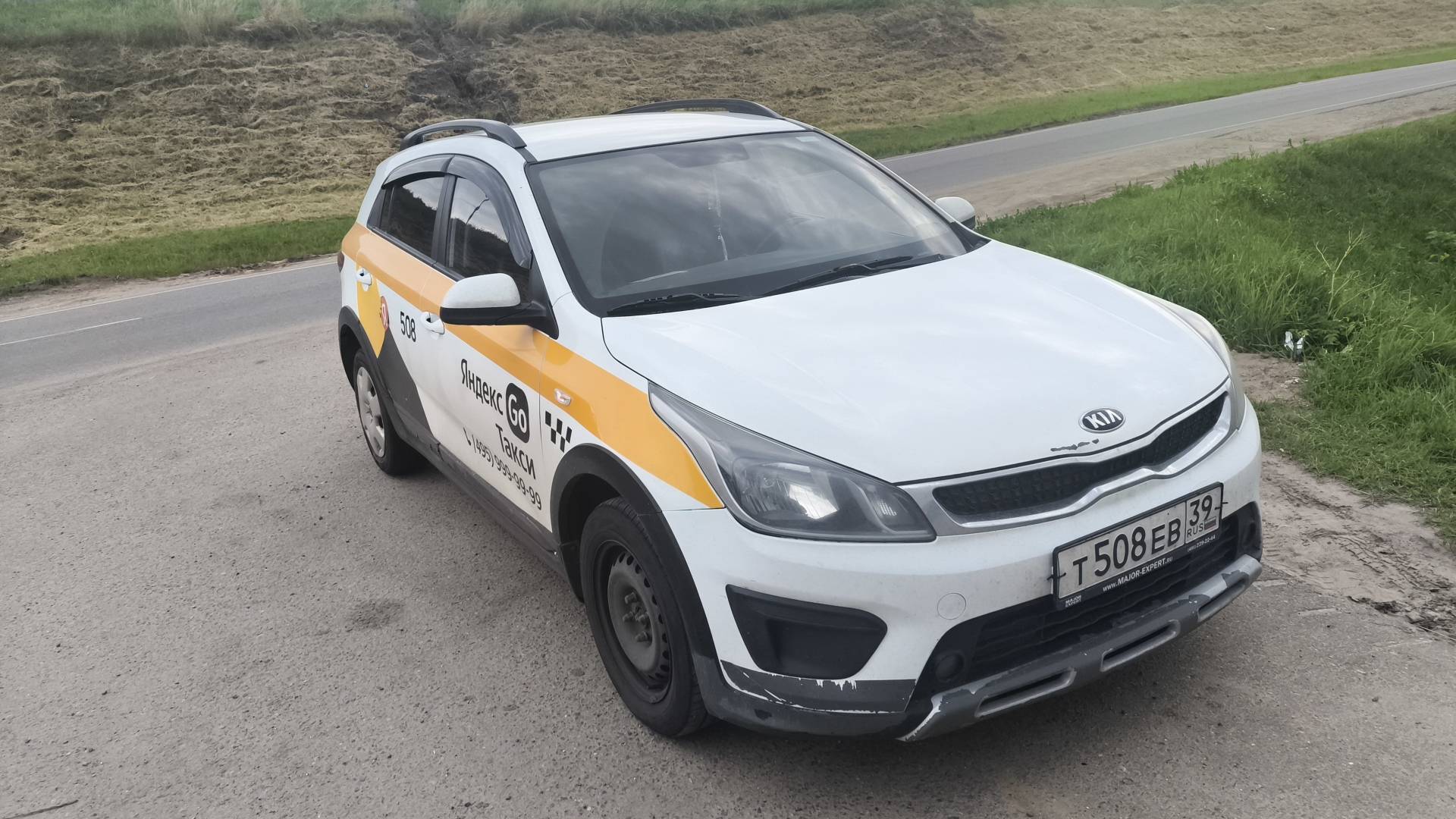 KIA Rio X-Line,  376 793 км, 2019 года в лизинг