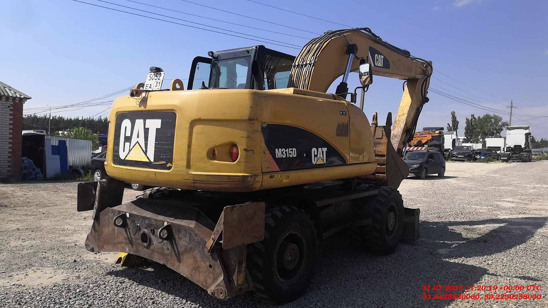 CATERPILLAR M315D, 2012 года в лизинг