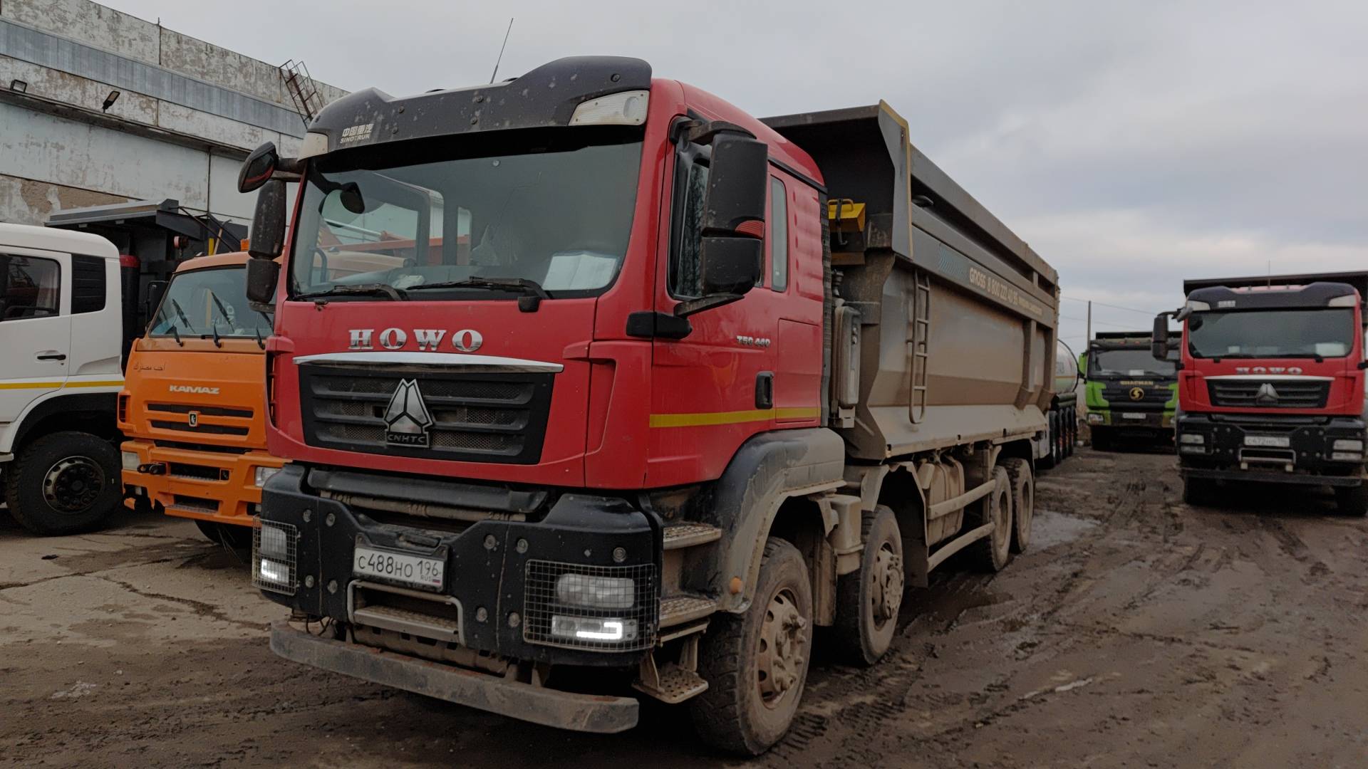 HOWO ZZ3317V386GE1 8х4