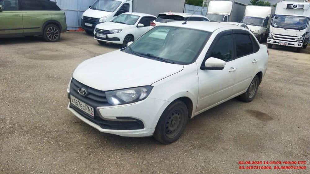 Lada Granta седан,  69 867 км, 2024 года в лизинг