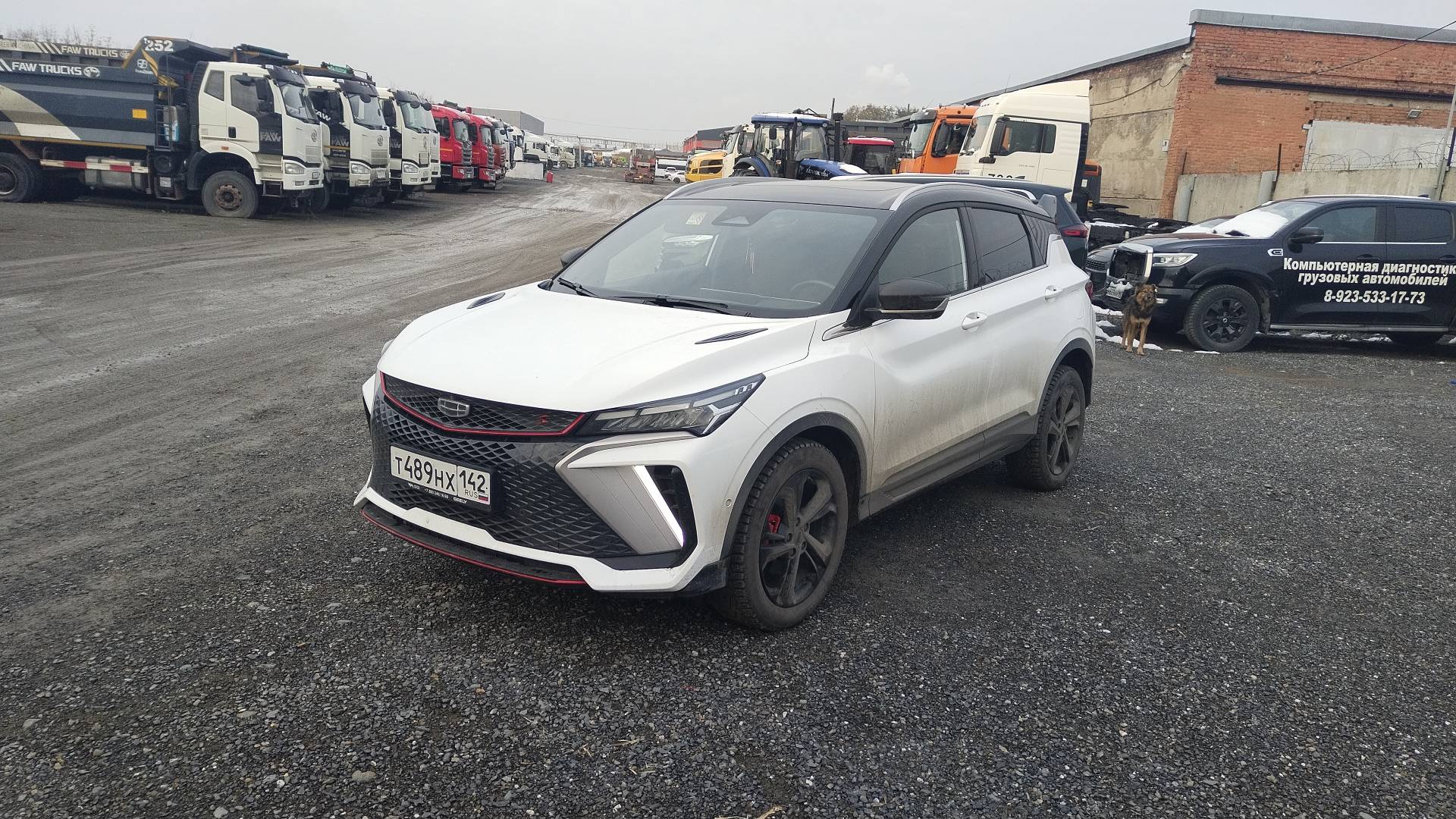 Geely Coolray,  18 215 км, 2023 года в лизинг