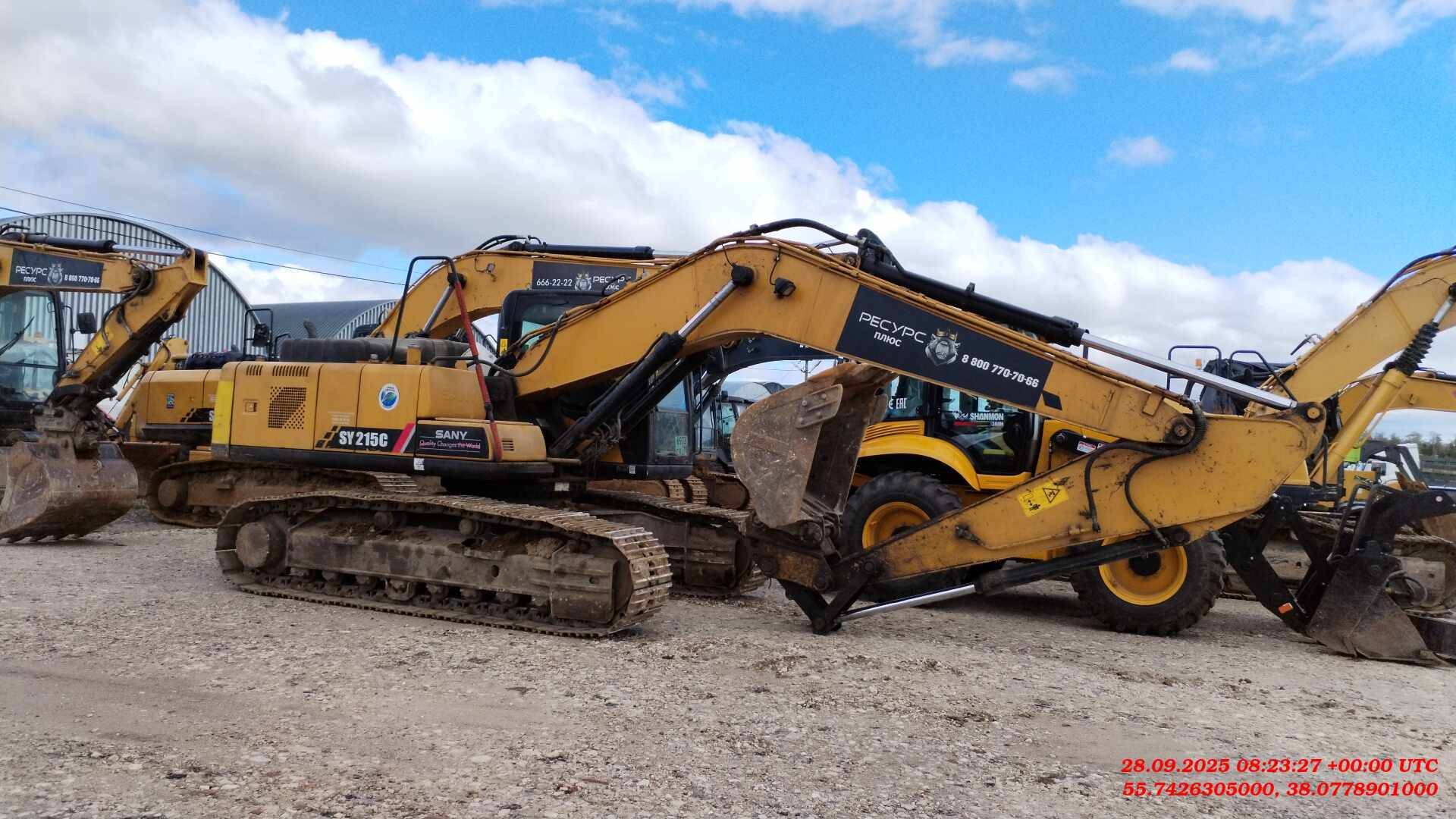 SANY SY215C, 2022 года в лизинг