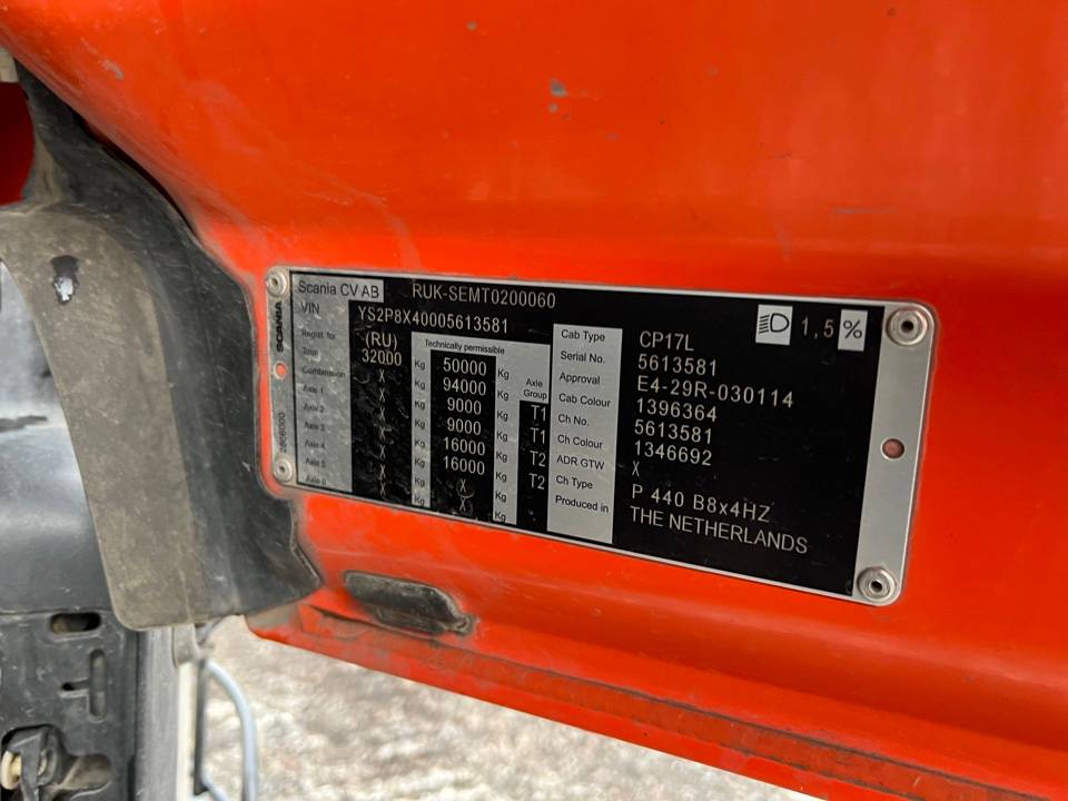 SCANIA P 440 B8x4HZ (L) (СP14) Лот 000004896