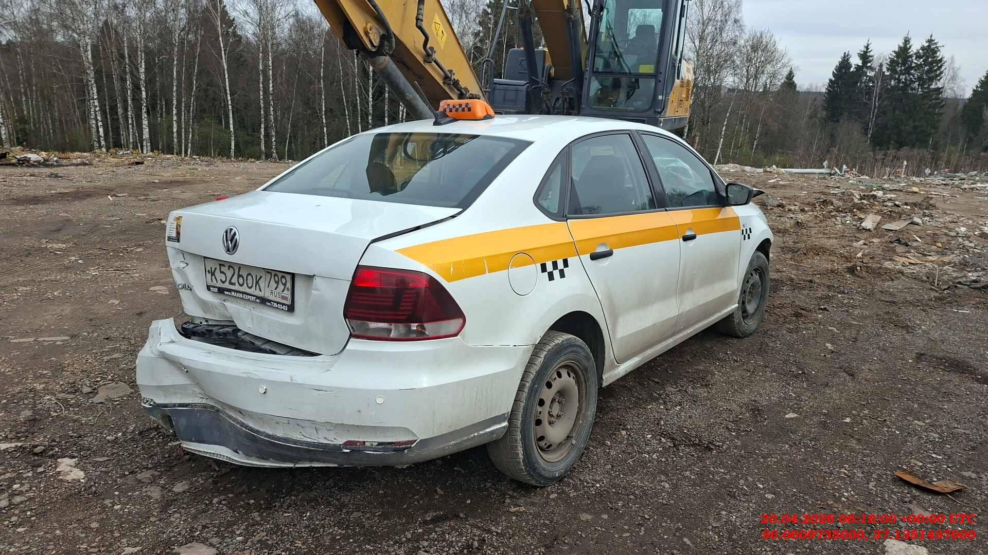 Volkswagen Polo,  150 000 км, 2019 года в лизинг