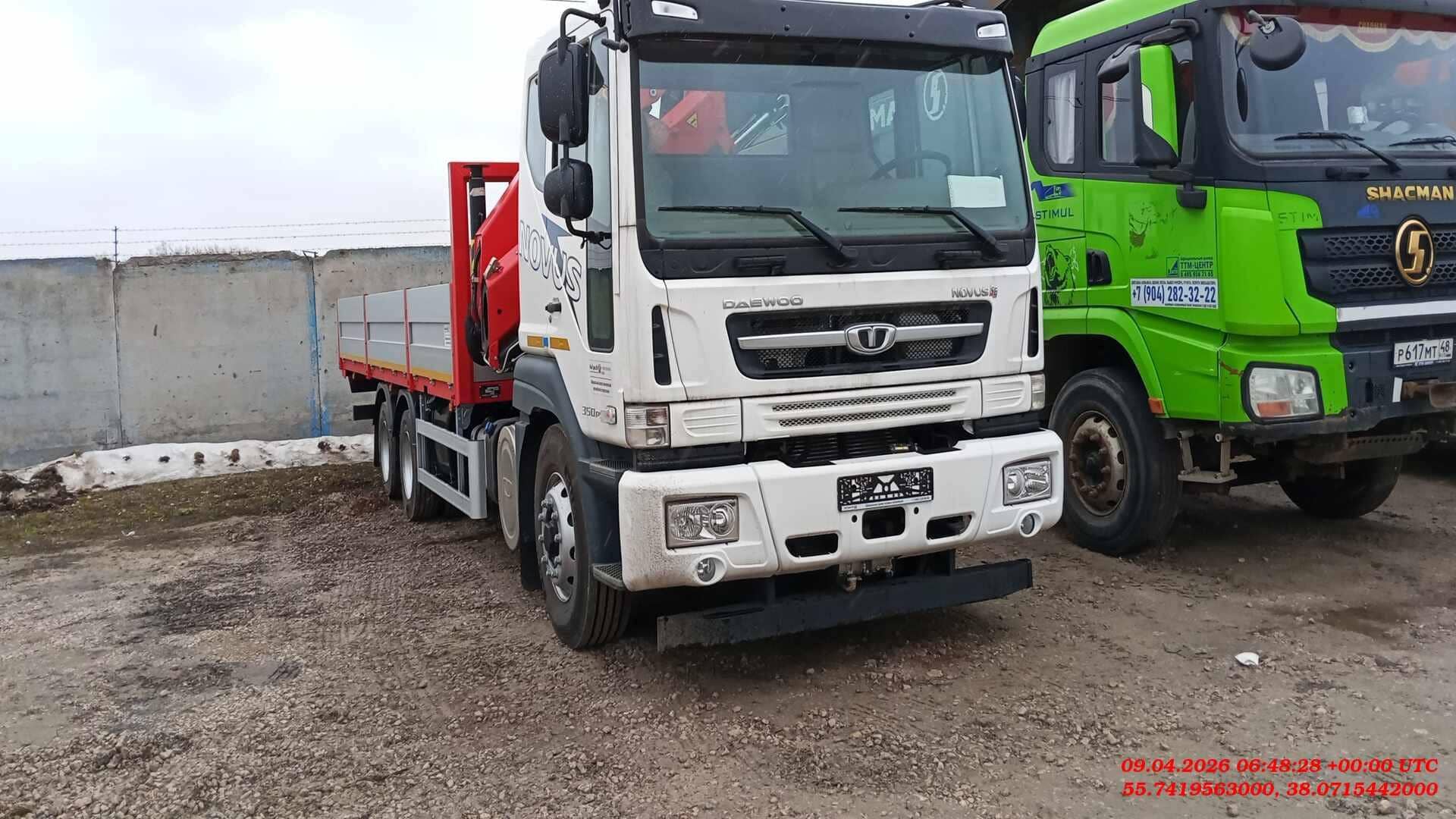 Daewoo NOVUS 6x4,  9 854 км, 2024 года в лизинг