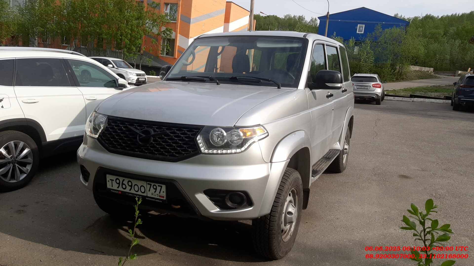 УАЗ Patriot,  19 867 км, 2023 года в лизинг