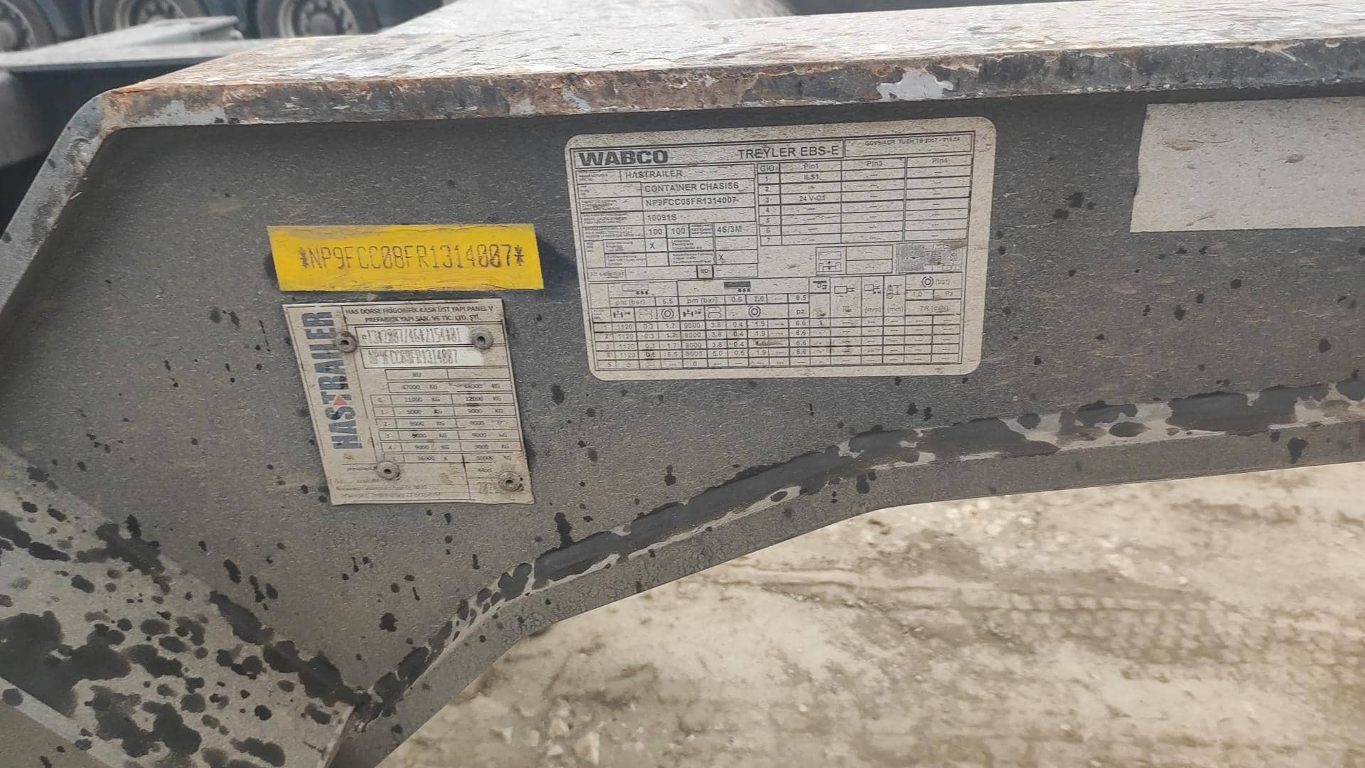 HASTRAILER PROCON FCC 100 - 40, 2024 года в лизинг
