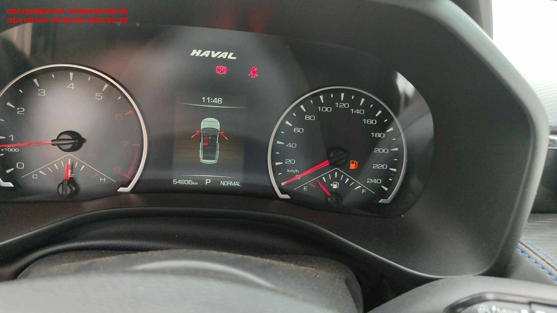 Haval Jolion,  55 000 км, 2023 года в лизинг
