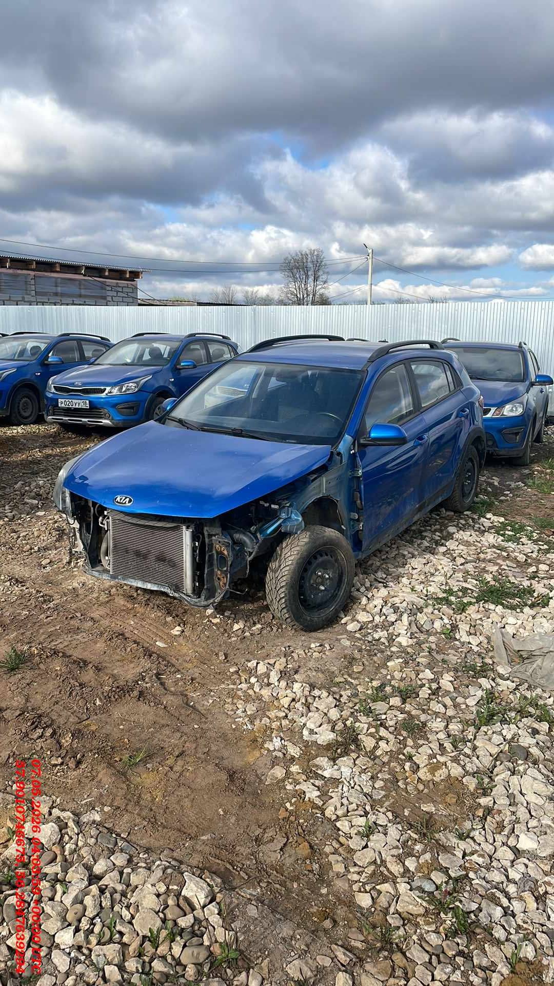 KIA Rio X-Line,  100 000 км, 2019 года