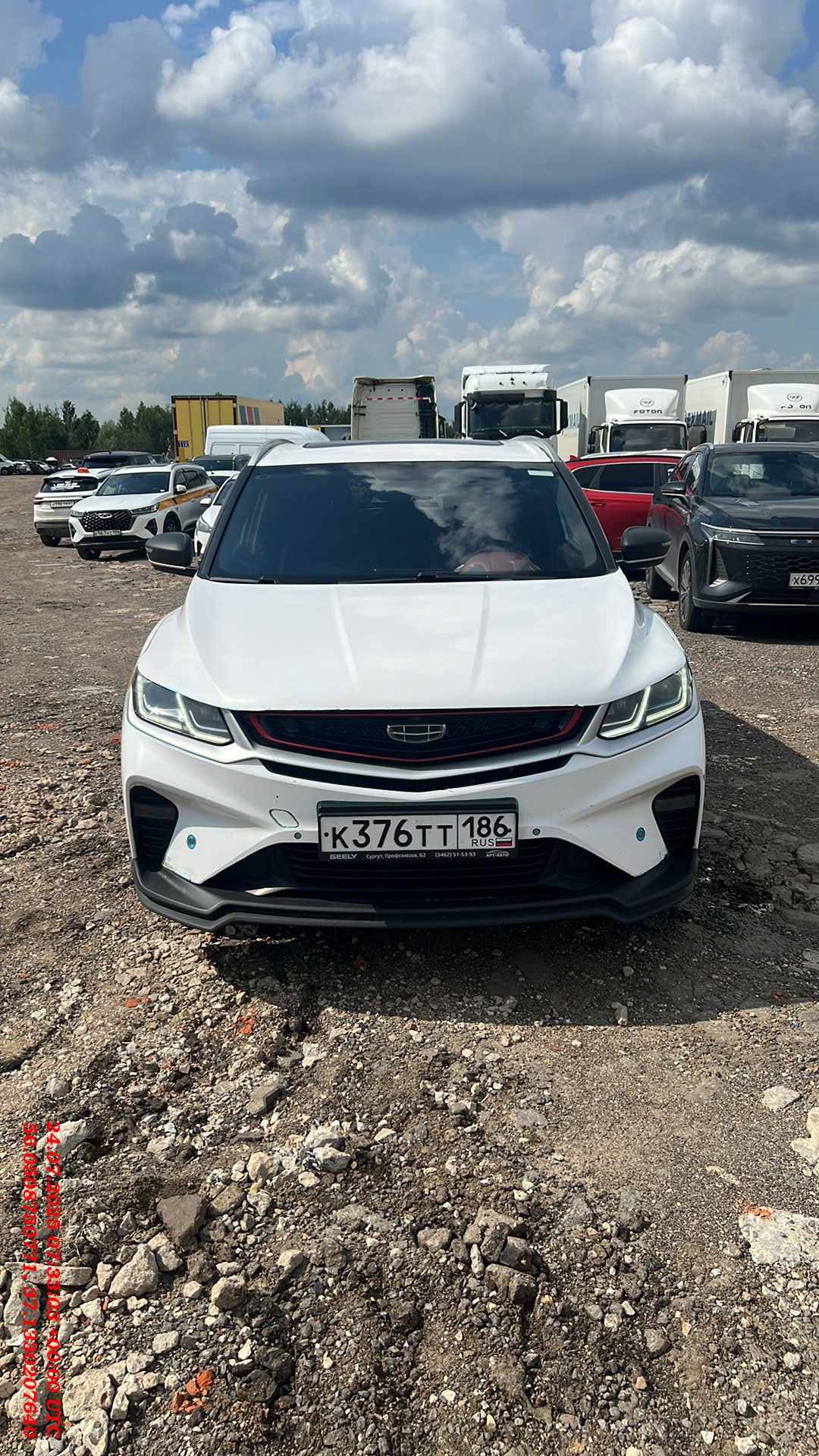Geely Coolray,  223 991 км, 2022 года в лизинг