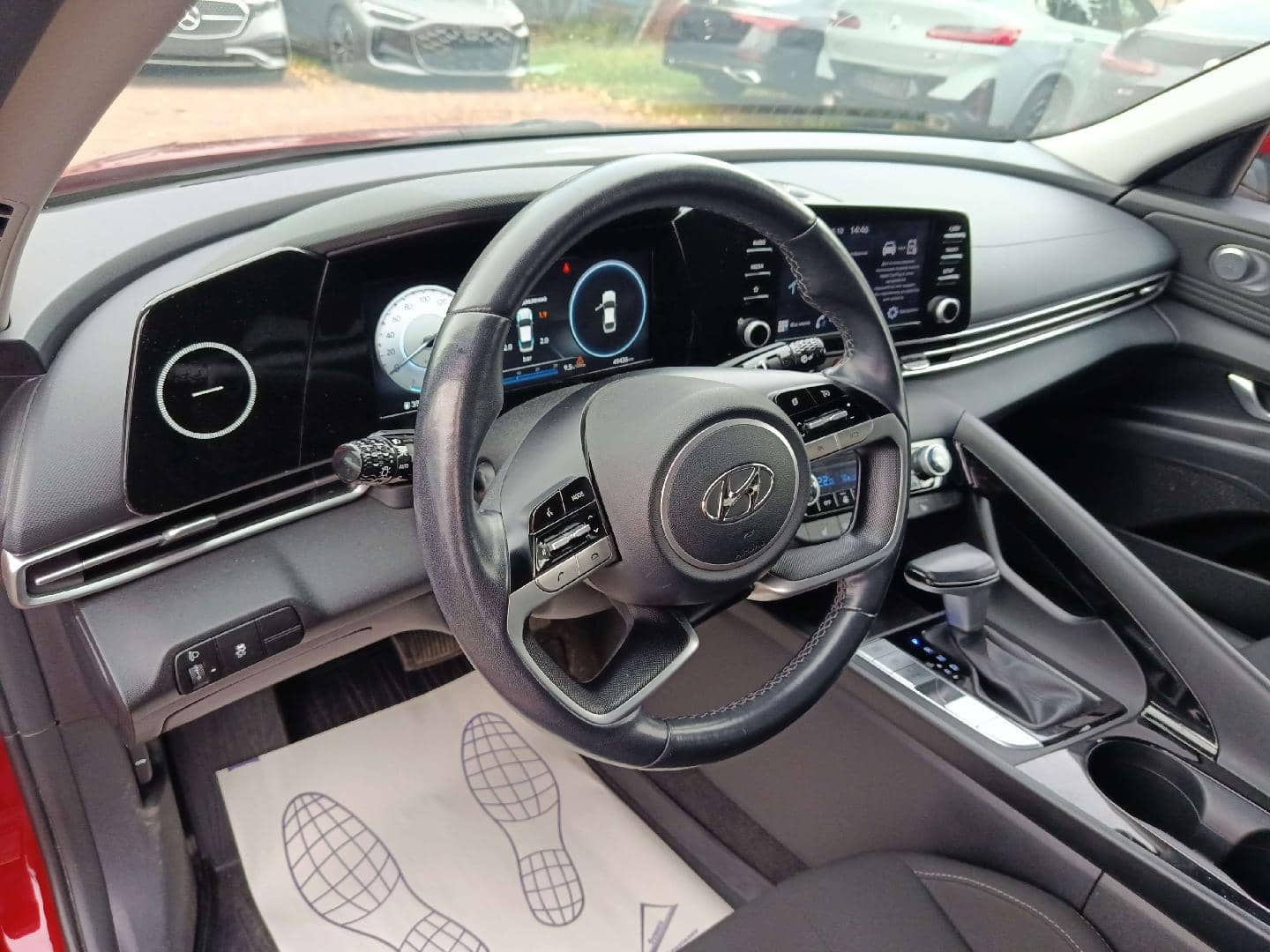 Hyundai Elantra,  49 436 км, 2021 года в лизинг