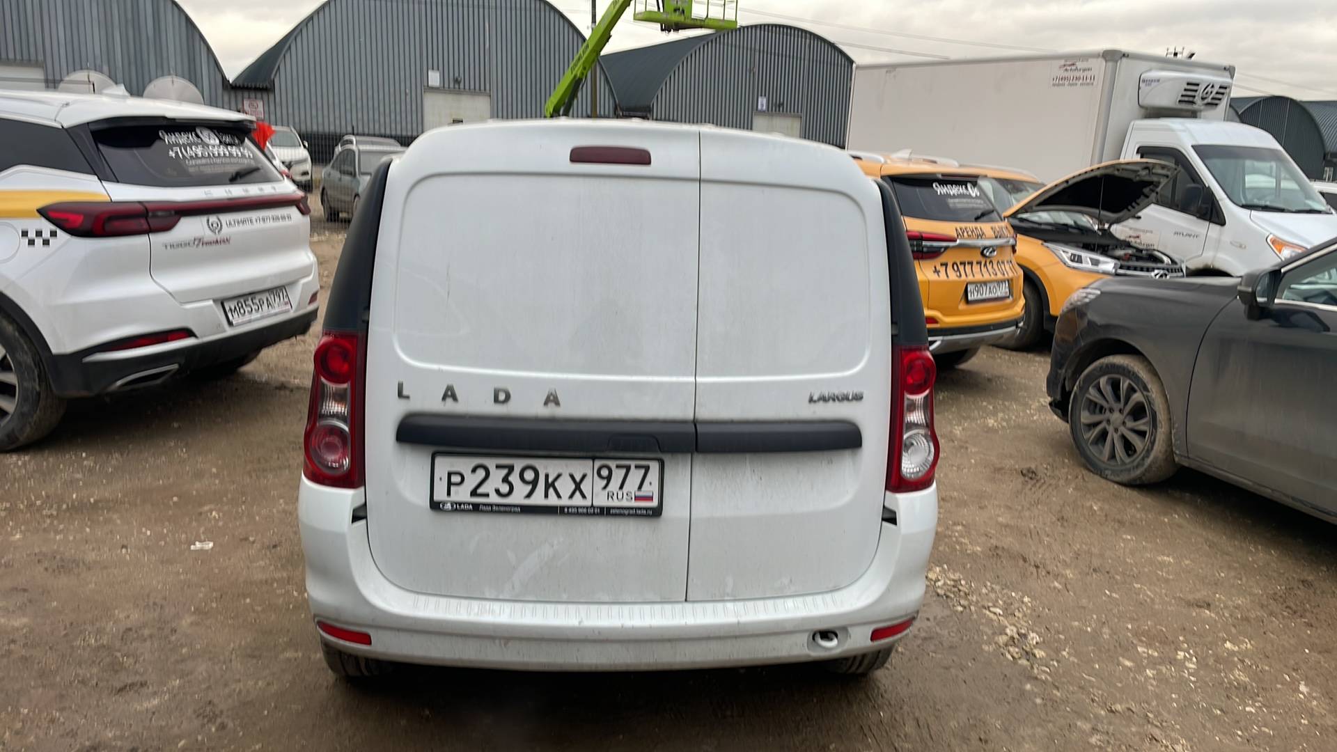 Lada Largus фургон,  12 205 км, 2024 года в лизинг