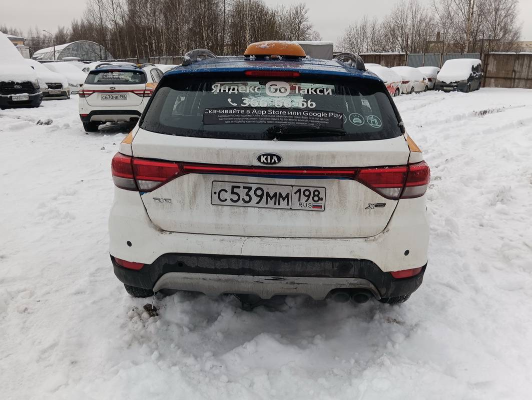 KIA Rio X-Line,  228 062 км, 2019 года в лизинг