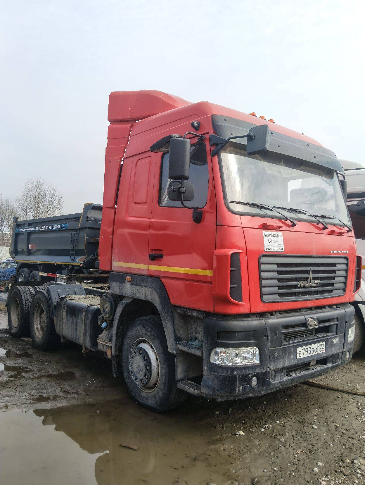 МАЗ 6430С9-570-012,  62 676 км, 2024 года в лизинг