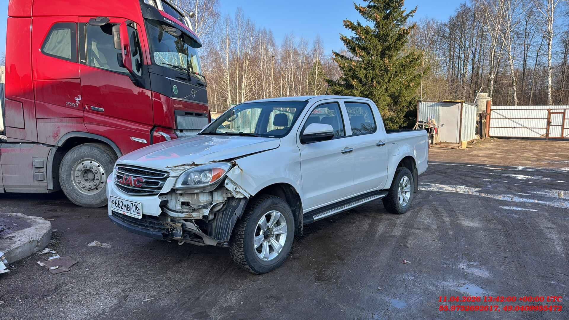 JAC T6,  103 405 км, 2023 года