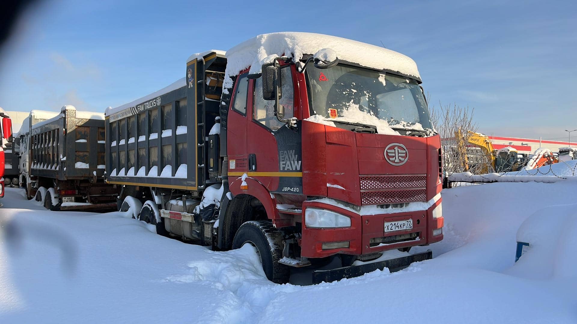 FAW CA3250P66K24L1TE5 6x6,  80 000 км, 2022 года
