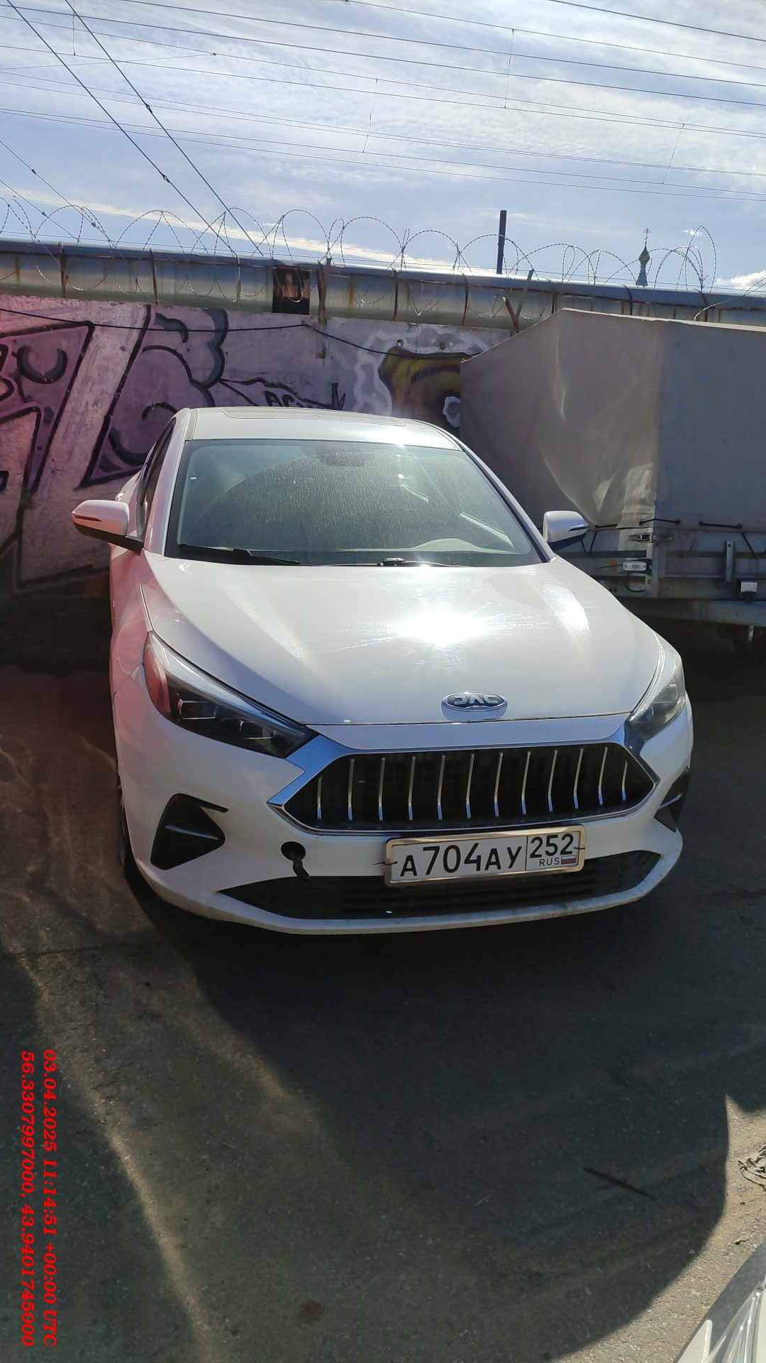 JAC J7,  90 000 км, 2023 года в лизинг